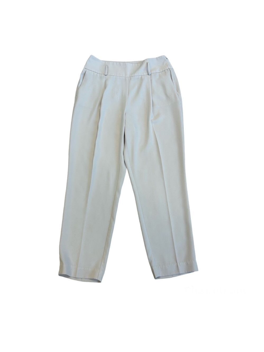 MAISON Cinqcent light cream beige ankle pants Sz 10